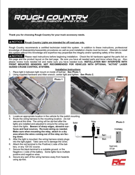 Installation Manual